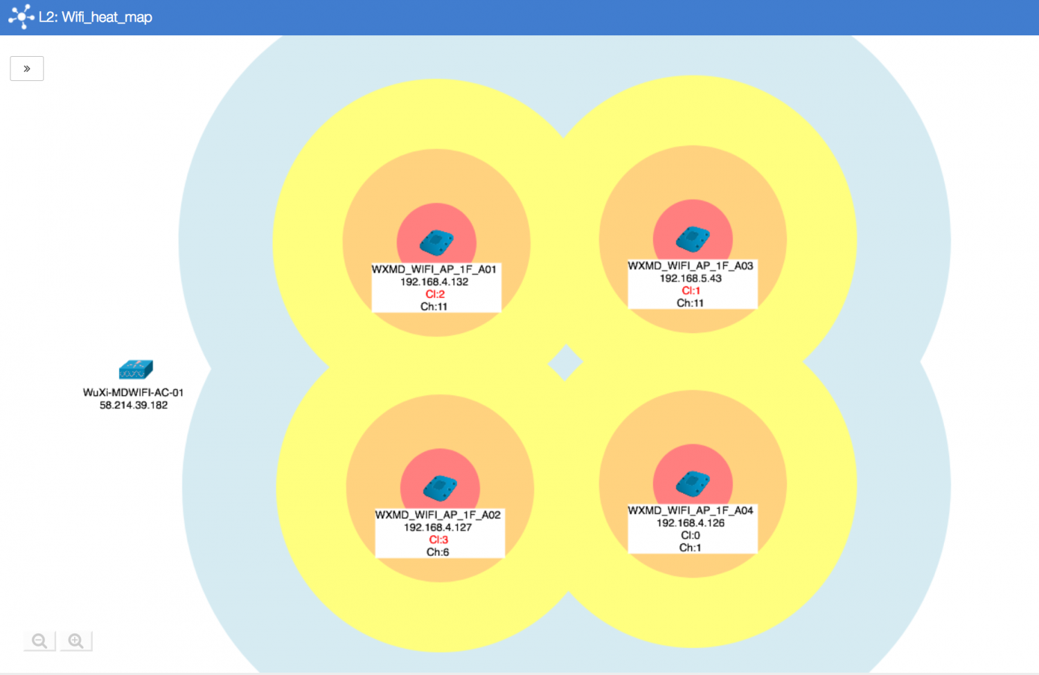 Cisco Wireless Heat Maps - Network Monitoring Tools